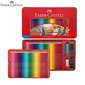 Värvipliiatsid Faber-Castell 60-värvi metallkarbis hind ja info | Kunstitarbed, voolimise tarvikud | kaup24.ee