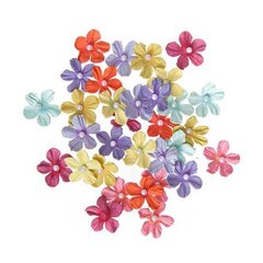 Бумажные цветы mix 2см 32шт. цена и информация | Принадлежности для флористики | kaup24.ee