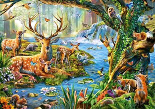 Pusle Castorland Puzzle Forest Life, 500-osaline цена и информация | Пазлы | kaup24.ee