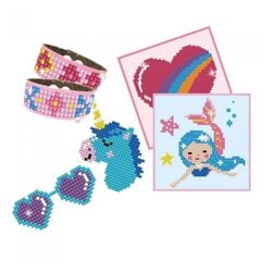 Teemantmosaiik Girl variety kit 6 projects PINK hind ja info | Teemantmaalid, teemanttikandid | kaup24.ee