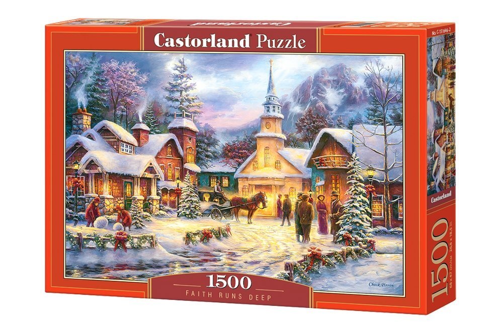 Pusle Puzzle Castorland Faith Runs Deep, 1500-osaline hind ja info | Pusled | kaup24.ee