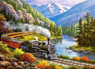 Pusle Puzzle Castorland Eagle River, 300 osa hind ja info | Pusled | kaup24.ee