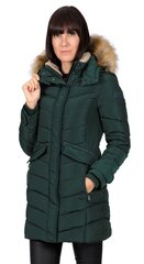 Tom Tailor женская зимняя парка, темно-зеленый XL 907164734 цена и информация | Женские куртки | kaup24.ee
