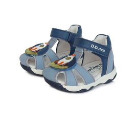 Poiste sandaalid D.D. Step AC64-135M, nahast, sinine hind ja info | Laste sandaalid | kaup24.ee