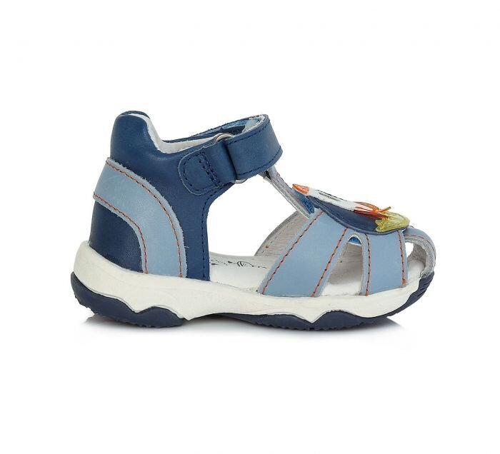Poiste sandaalid D.D. Step AC64-135M, nahast, sinine hind ja info | Laste sandaalid | kaup24.ee