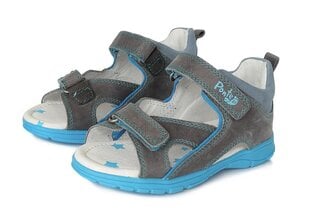 Кожаные сандалии для мальчиков PONTE 20.DA05-1-159A Grey цена и информация | Детские сандали | kaup24.ee