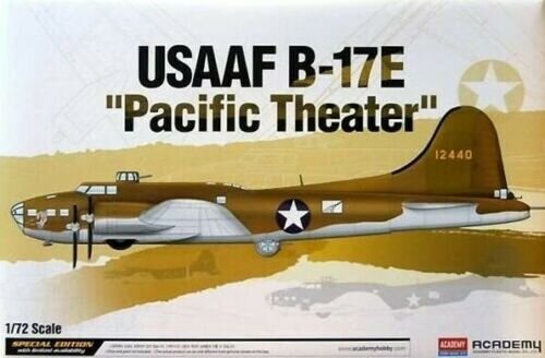 Liimitav mudel Academy 12533 USAAF B-17E Pacific Theater 1/72 hind ja info | Liimitavad mudelid | kaup24.ee