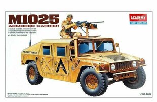 Liimitav mudel Academy 13241 M-1025 ARMORED CARRIER 1/35 цена и информация | Склеиваемые модели | kaup24.ee