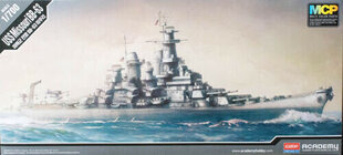 Liimitav mudel Academy 14222 USS Missouri BB-63 MCP 1/700 hind ja info | Liimitavad mudelid | kaup24.ee