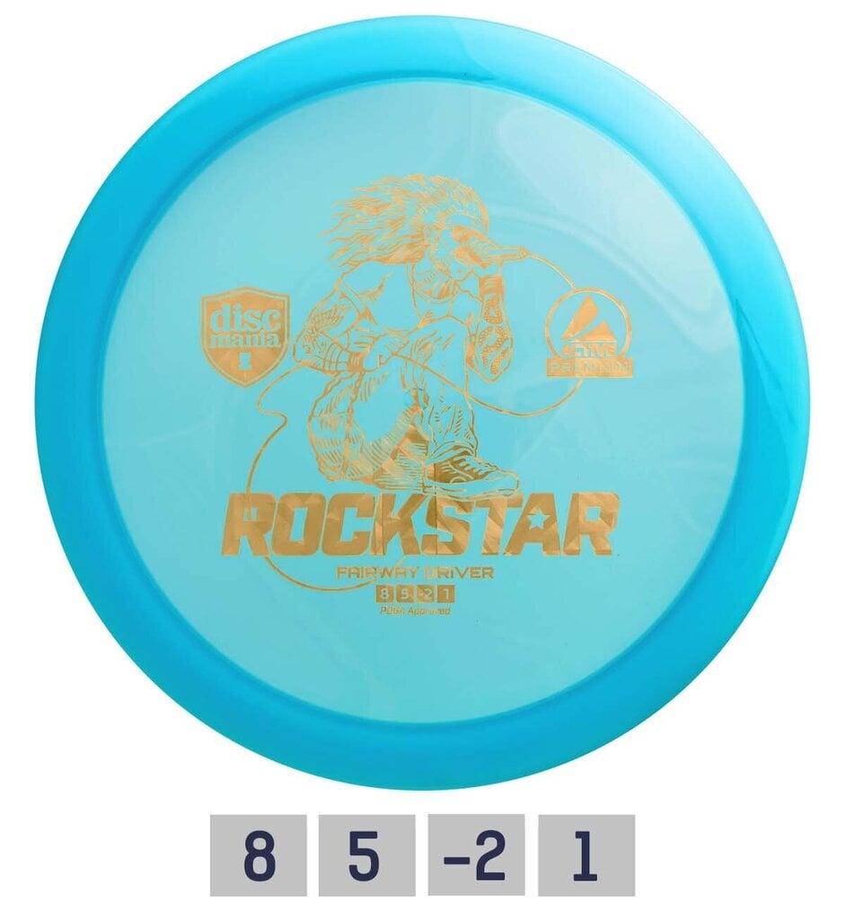 Discgolfi ketas Fairway Driver ROCSTAR Active Premium Blue hind ja info | Discgolf | kaup24.ee