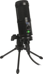 Omega микрофон Varr Gaming Tube, black (45589) цена и информация | Микрофоны | kaup24.ee
