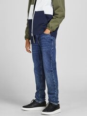 Laste teksapüksid Jack & Jones Original Clark 12204021*01, sinine 5715217584735 цена и информация | Шорты для мальчиков | kaup24.ee