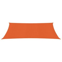 Päikesepuri 160 g/m² vidaXL, oranž, 2 x 5 m HDPE цена и информация | Зонты, маркизы, стойки | kaup24.ee