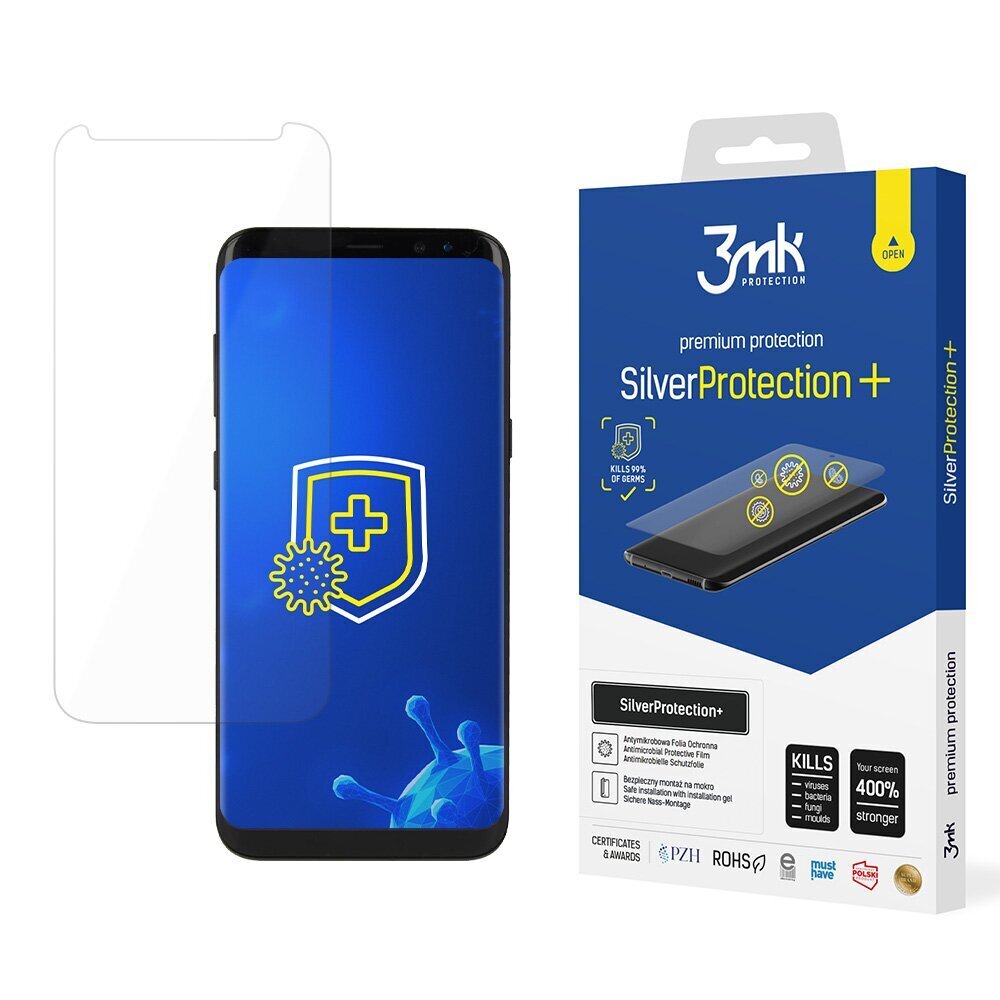 Samsung Galaxy S8 Plus - 3mk SilverProtection+ screen protector цена и информация | Ekraani kaitsekiled | kaup24.ee