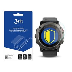 Garmin Fenix 5x 51 mm - 3mk Watch Protection™ v. FlexibleGlass Lite screen protector hind ja info | Nutikellade ja nutivõrude tarvikud | kaup24.ee
