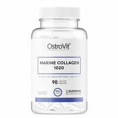 OstroVit Marine Collagen 1020 mg, 90 kapslit цена и информация | Добавки и препараты для суставов | kaup24.ee