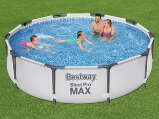 Bestway "Steel Pro Max" 305 x 76 см цена и информация | Bestway Уличные бассейны | kaup24.ee