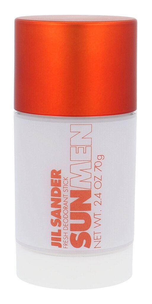 Pulkdeodorant Jil Sander Sun For Men meestele 75 ml цена и информация | Lõhnastatud kosmeetika meestele | kaup24.ee