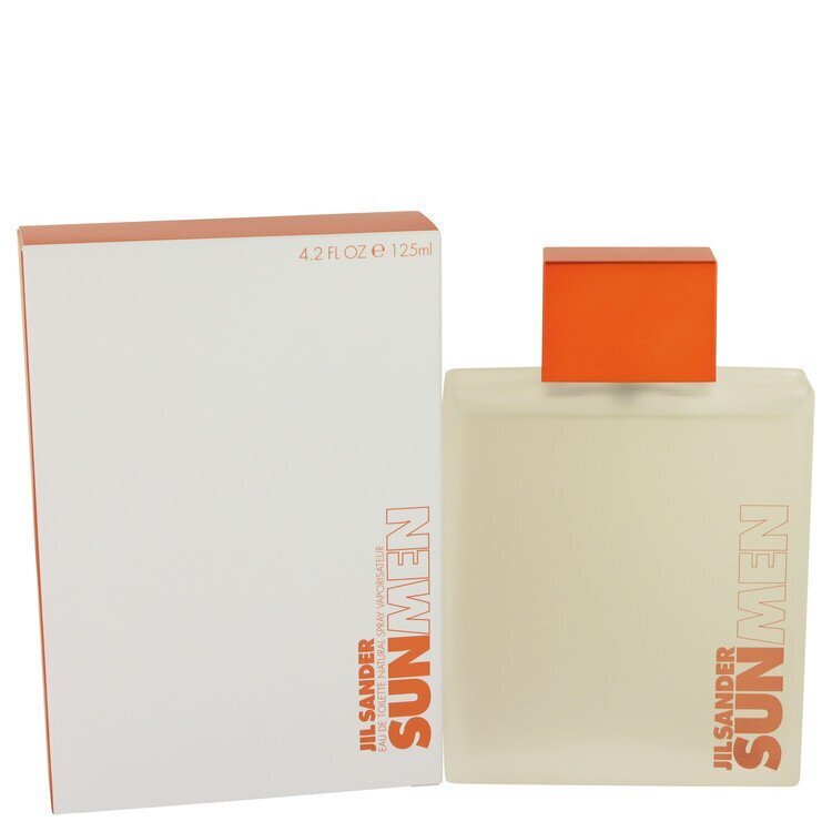 Jil Sander Sun For Men EDT meestele 125 ml hind ja info | Meeste parfüümid | kaup24.ee