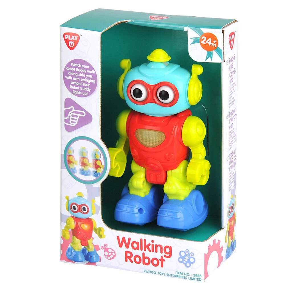 Kõndiv robot Robot Play Go Infant & Toddler, 2966 цена и информация | Imikute mänguasjad | kaup24.ee