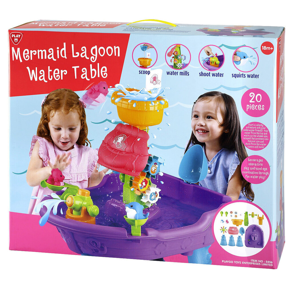 Veemängulaud Mermaid Lagoon Play Go, 5456 цена и информация | Mänguasjad (vesi, rand ja liiv) | kaup24.ee