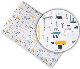 Voodilina My Baby kummiga, puuvillane, 120 x 60 hind ja info | Voodilinad | kaup24.ee