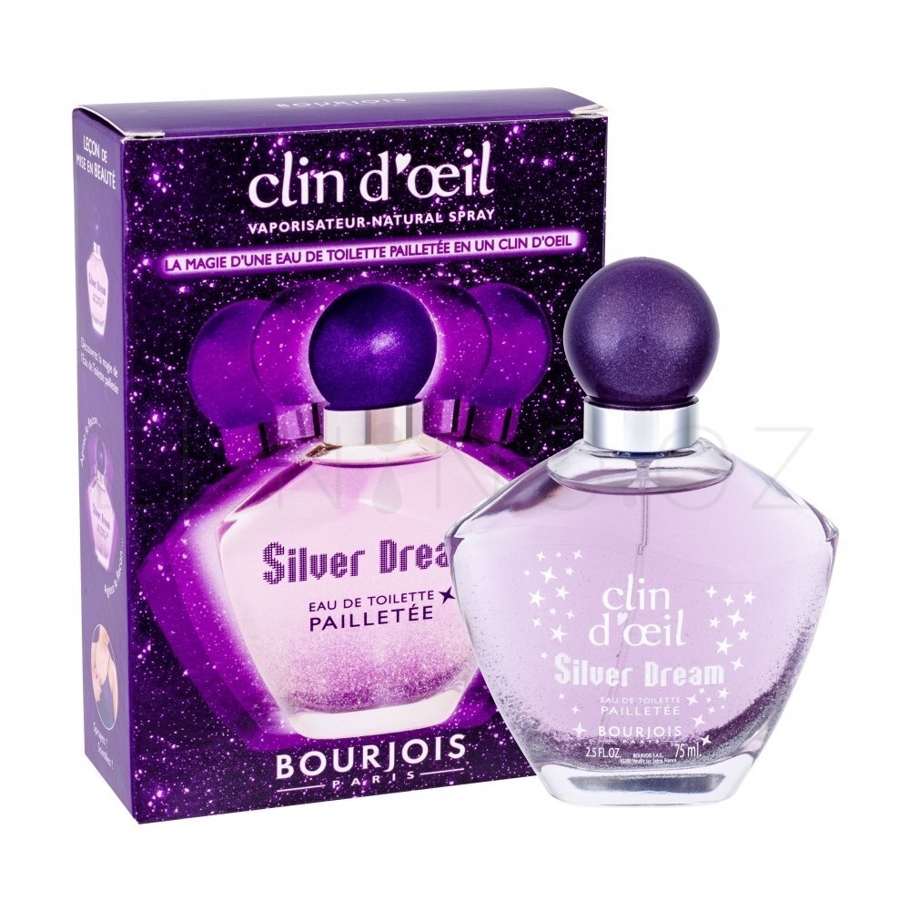 Bourjois Paris Clin d´Oeil Silver Dream EDT naistele, 75 ml цена и информация | Naiste parfüümid | kaup24.ee