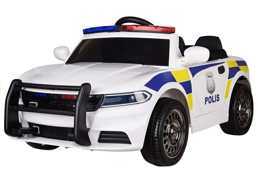 Ühekohaline elektriauto lastele Police JC 666/3772, valge hind ja info | Laste elektriautod | kaup24.ee