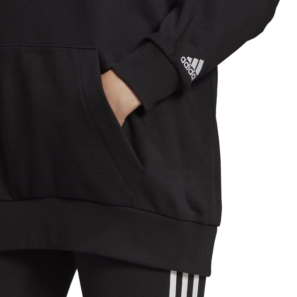 Adidas Džemprid W Lin Ov Hoodie Black GL0765 GL0765/L hind ja info | Naiste pusad | kaup24.ee