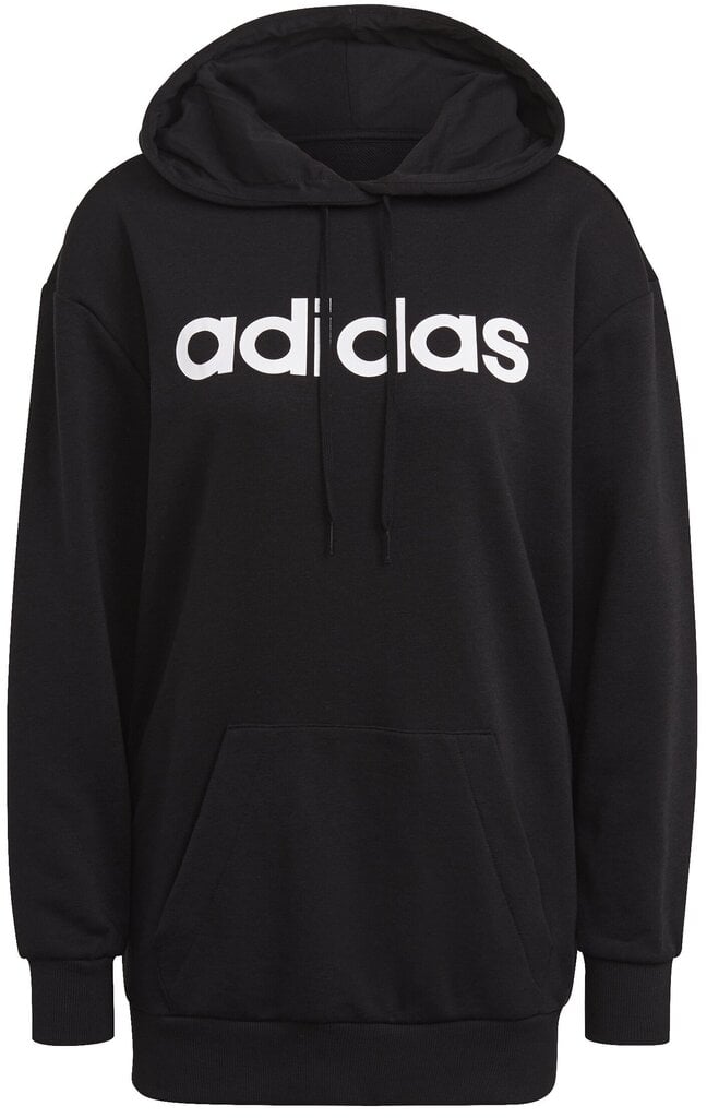 Adidas Džemprid W Lin Ov Hoodie Black GL0765 GL0765/L hind ja info | Naiste pusad | kaup24.ee