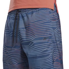 Meeste lühikesed püksid Reebok Ts Speed ​​​​2.0 Aop Short Blue H46610 цена и информация | Мужские шорты | kaup24.ee