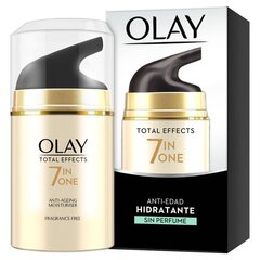 Увлажняющий антивозрастной крем Total Effects Olay (50 мл) цена и информация | Кремы для лица | kaup24.ee