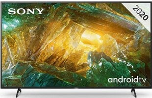 Sony 65 4K Ultra HD Android™ Smart LED LCD Телевизор KE65XH8096BAEP цена и информация | Телевизоры | kaup24.ee