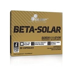 Пищевая добавка Olimp Beta Solar 30 капсул цена и информация | Витамины, пищевые добавки, препараты для красоты | kaup24.ee