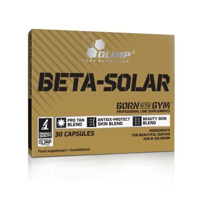 Toidulisand Olimp Beta Solar 30 kaps., MP-742/20 hind ja info | Vitamiinid, toidulisandid, ilu preparaadid | kaup24.ee