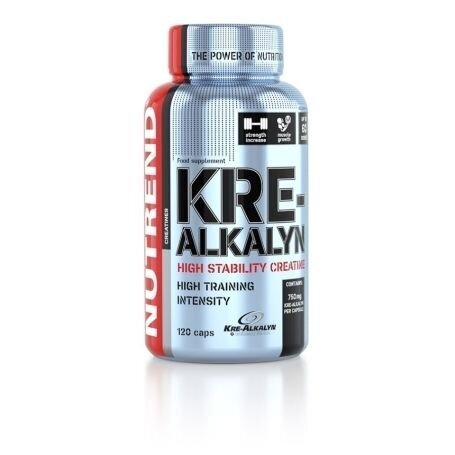 Toidulisand Nutrend Kre-Alkalyn, 120 kaps. hind ja info | Kreatiin | kaup24.ee