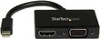 Adapter StarTech MDP2HDVGA 2-in-1 Mini DisplayPort to HDMI VGA hind ja info | USB jagajad, adapterid | kaup24.ee
