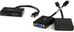 Adapter StarTech MDP2HDVGA 2-in-1 Mini DisplayPort to HDMI VGA