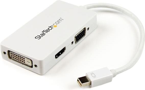 Adapter StarTech MDP2VGDVHDW Mini DisplayPort to VGA/DVI/HDMI цена и информация | USB jagajad, adapterid | kaup24.ee