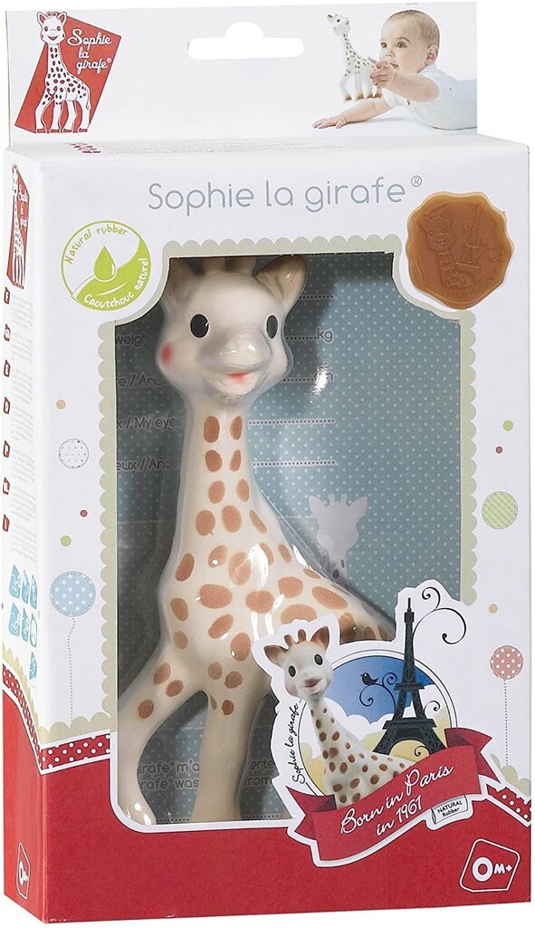 Närimismänguasi Vulli Sophie la Girafe - Fresh Touch kollektsioon - Vegetal, 18 cm цена и информация | Imikute mänguasjad | kaup24.ee