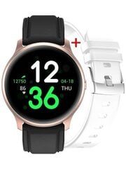 G. Rossi Sport & Fun 1 G.RSWSF1-4C2-1 Rose Gold/Black + White цена и информация | Смарт-часы (smartwatch) | kaup24.ee