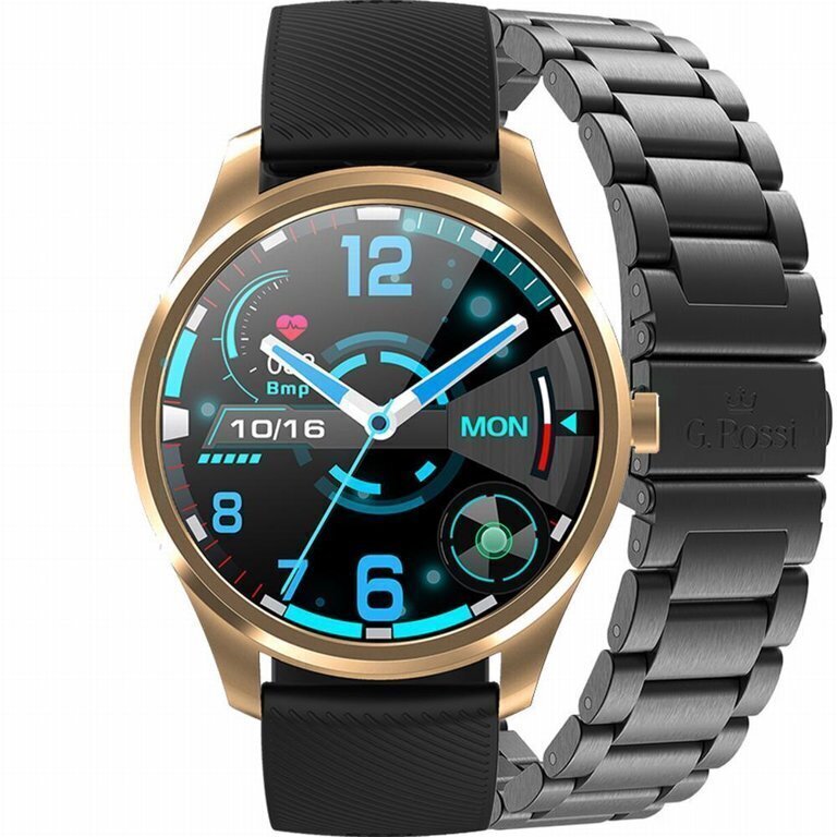 G. Rossi Sport & Fun 3 SW012 Gold/Black цена и информация | Nutikellad (smartwatch) | kaup24.ee