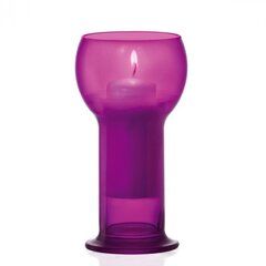 Küünlajalg klaasist Lucilla Fuxia DB120 цена и информация | Подсвечники, свечи | kaup24.ee
