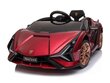 Lamborghini Sian, 12 V, Butterfly uksed, punane hind ja info | Laste elektriautod | kaup24.ee