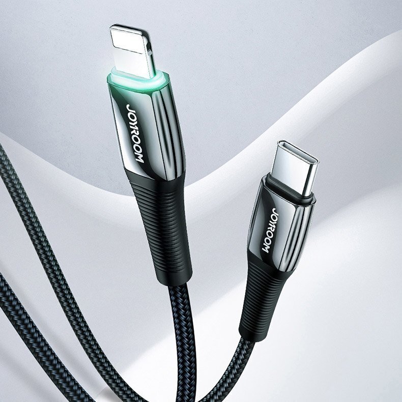 Joyroom S-1224K2 Type-C to Lightning fast charging cable, 1.2m цена и информация | Mobiiltelefonide kaablid | kaup24.ee