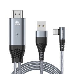 Joyroom USB Typ C to HDMI 4K@60Hz adapter screen mirroring (SY-35L1) цена и информация | Borofone 43757-uniw | kaup24.ee