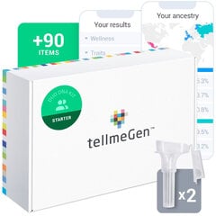 Генетический тест Tellmegen Duo Starter цена и информация | Товары для здоровья ребенка | kaup24.ee