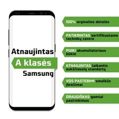 Samsung Galaxy S21 (обновленный), 128 ГБ, две SIM-карты, серый цена и информация | Мобильные телефоны | kaup24.ee