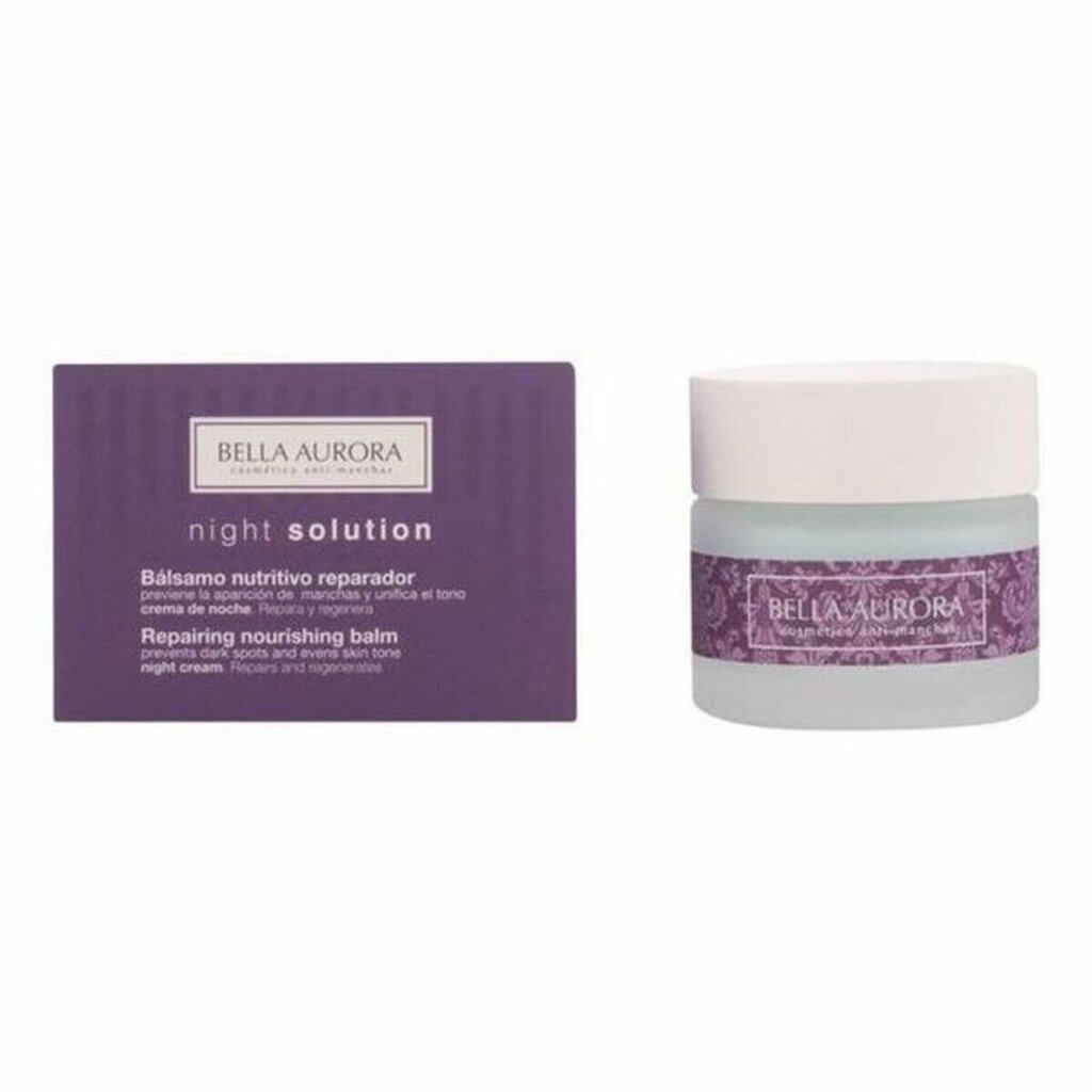 Näonahka taastav palsam Bella Aurora Night Solution (50 ml) hind ja info | Näokreemid | kaup24.ee