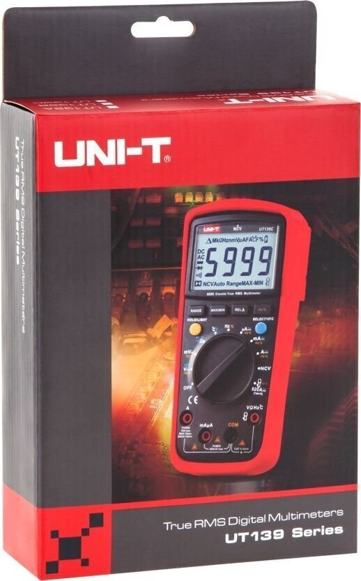Multimeeter Uni-T UT139A цена и информация | Käsitööriistad | kaup24.ee